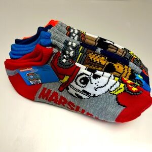 Paw Patrol 5 Pair of Socks NWT